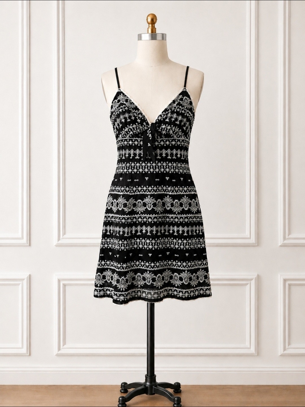 Alice + Olivia Embroidered Dress